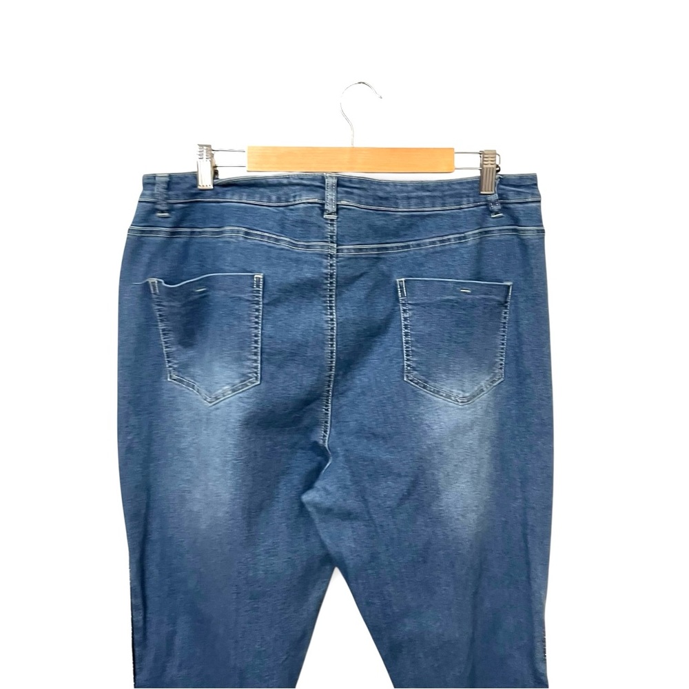 Extreme Wide Leg Flare Jeans Size 18 - Picture 11 of 14